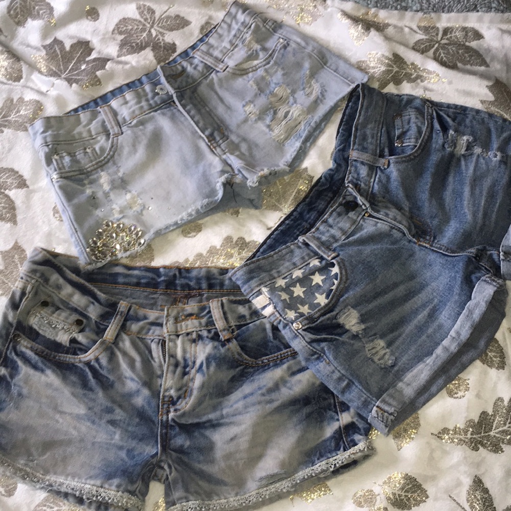 Bundle of Denim Shorts